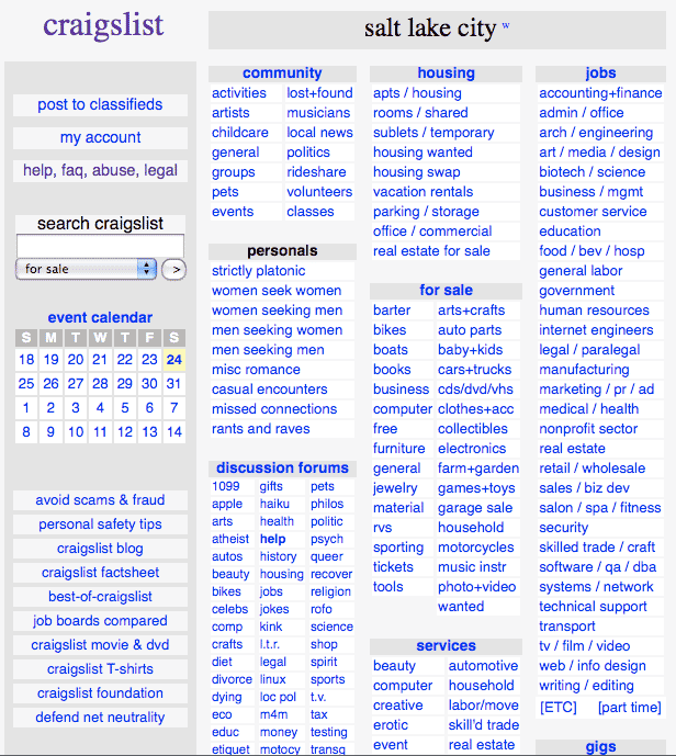 craigslist oc jobs food